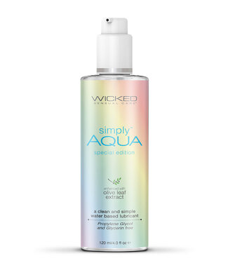 Wicked Sensual Care WICKED SIMPLY AQUA SPECIAL EDITION LUBRICANT 120ML