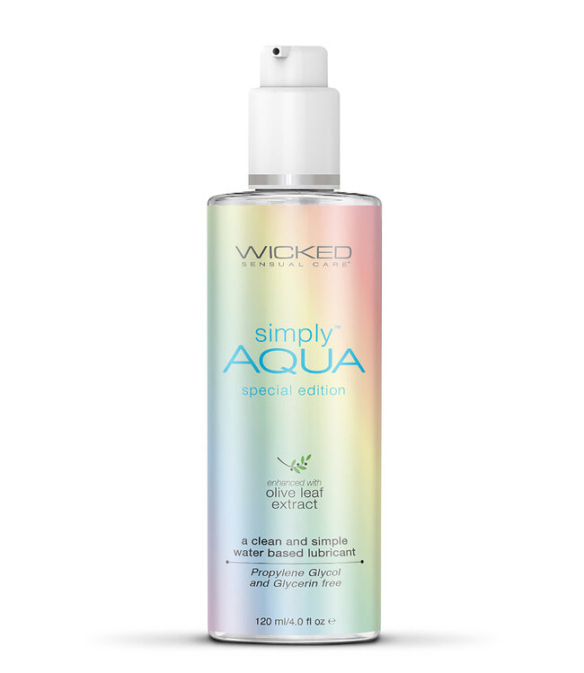 Wicked Sensual Care WICKED SIMPLY AQUA SPECIAL EDITION LUBRICANT 120ML