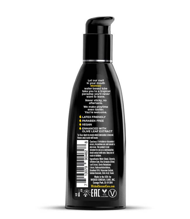 Wicked Sensual Care WICKED AQUA MANGO LUBRICANT 60ML