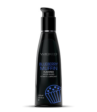 Wicked Sensual Care WICKED AQUA BLUEBERRY MUFFIN LUBRICANT 120ML