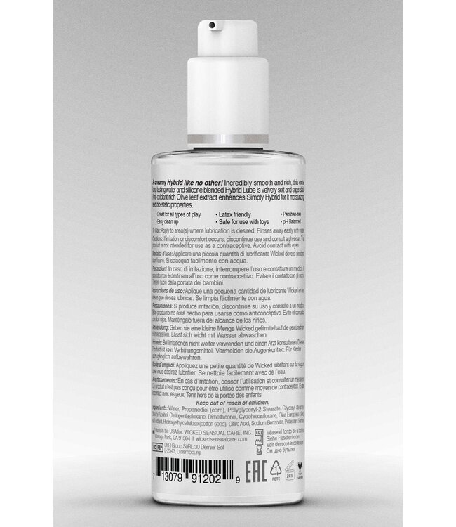Wicked Sensual Care WICKED SIMPLY HYBRID LUBRICANT 70ML