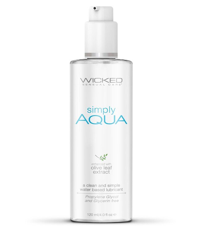 Wicked Sensual Care WICKED SIMPLY AQUA LUBRICANT 120ML