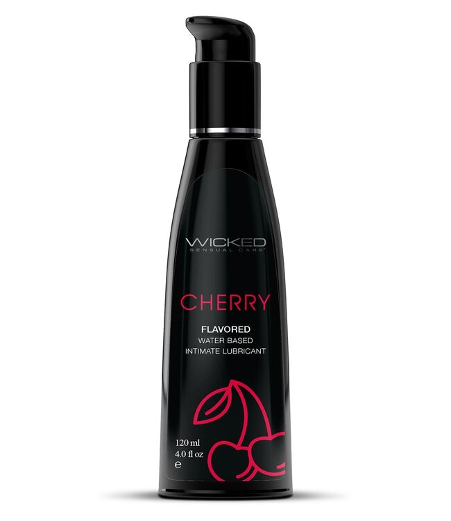 Wicked Sensual Care WICKED AQUA CHERRY FLAVORED LUBRICANT 120ML
