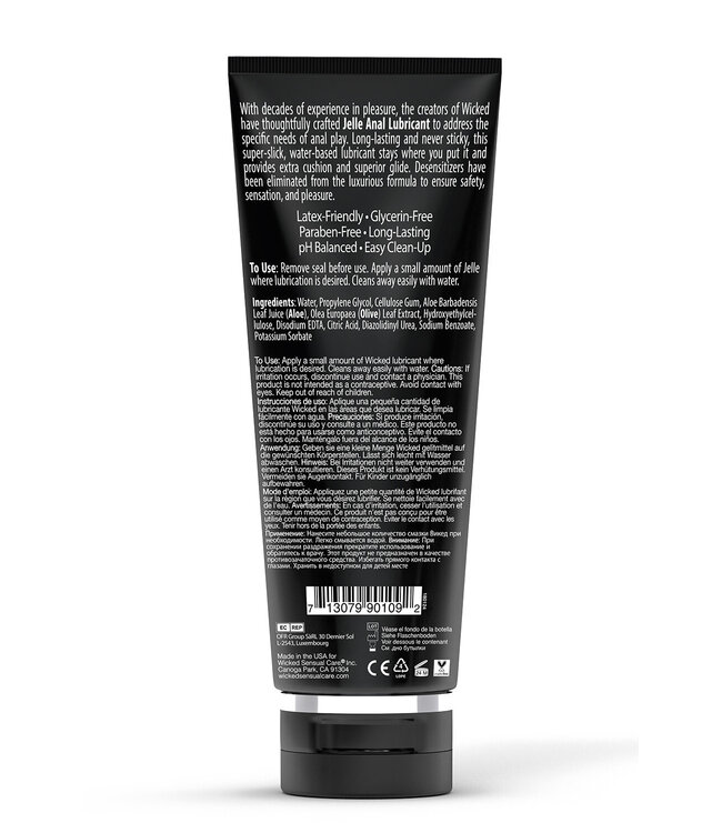 Wicked Sensual Care WICKED JELLE ANAL LUBRICANT 240ML