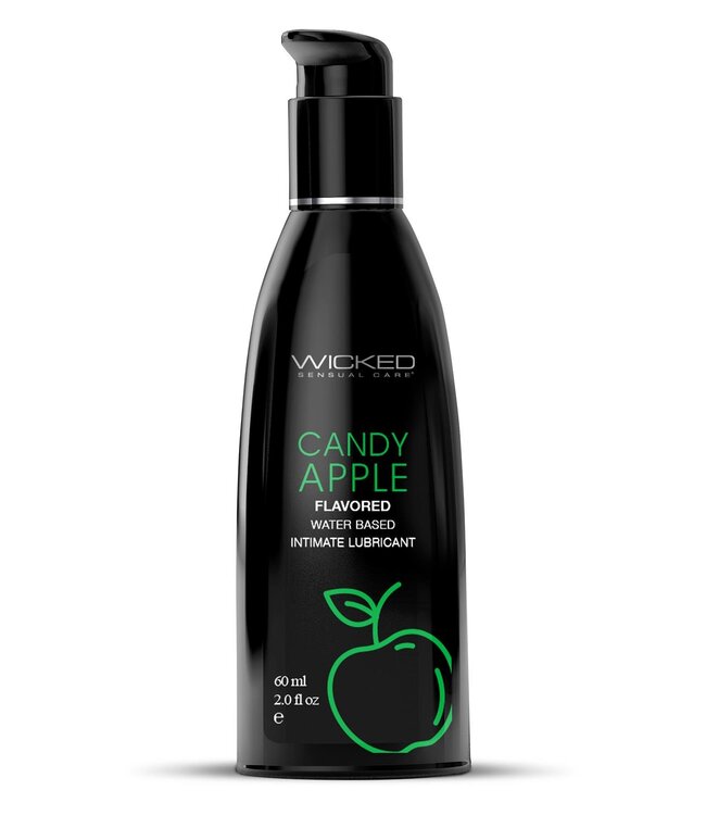 Wicked Sensual Care WICKED AQUA CANDY APPLE FLAVORED LUBRICANT 60ML