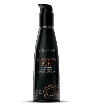 Wicked Sensual Care WICKED AQUA CINNAMON BUN FLAVORED LUBRICANT 120ML