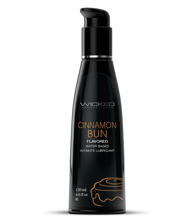 Wicked Sensual Care WICKED AQUA CINNAMON BUN FLAVORED LUBRICANT 120ML