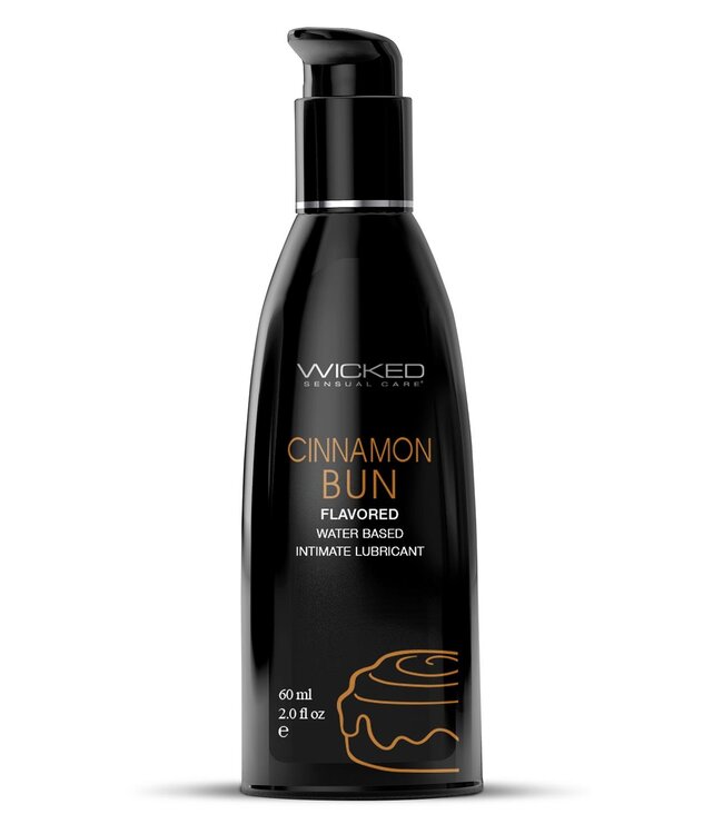 Wicked Sensual Care WICKED AQUA CINNAMON BUN FLAVORED LUBRICANT 60ML