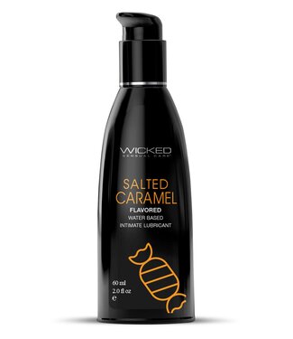 Wicked Sensual Care WICKED AQUA SALTED CARAMEL FLAVORED LUBRICANT 60ML