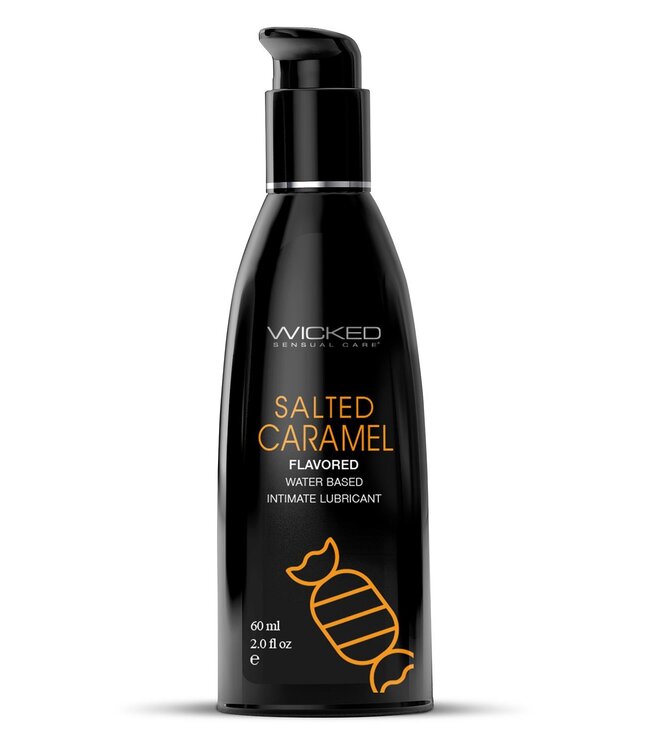 Wicked Sensual Care WICKED AQUA SALTED CARAMEL FLAVORED LUBRICANT 60ML