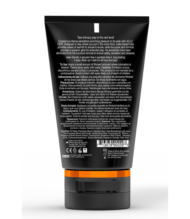 Wicked Sensual Care WICKED JELLE HEAT ANAL LUBRICANT 120ML