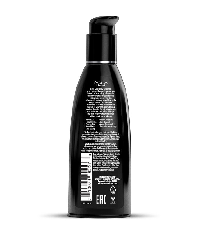 Wicked Sensual Care WICKED AQUA HEAT LUBRICANT 60ML