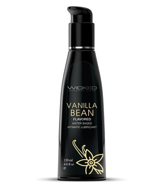 Wicked Sensual Care WICKED AQUA VANILLA BEAN FLAVORED LUBRICANT 120ML