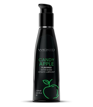 Wicked Sensual Care WICKED AQUA CANDY APPLE FLAVORED LUBRICANT 120ML