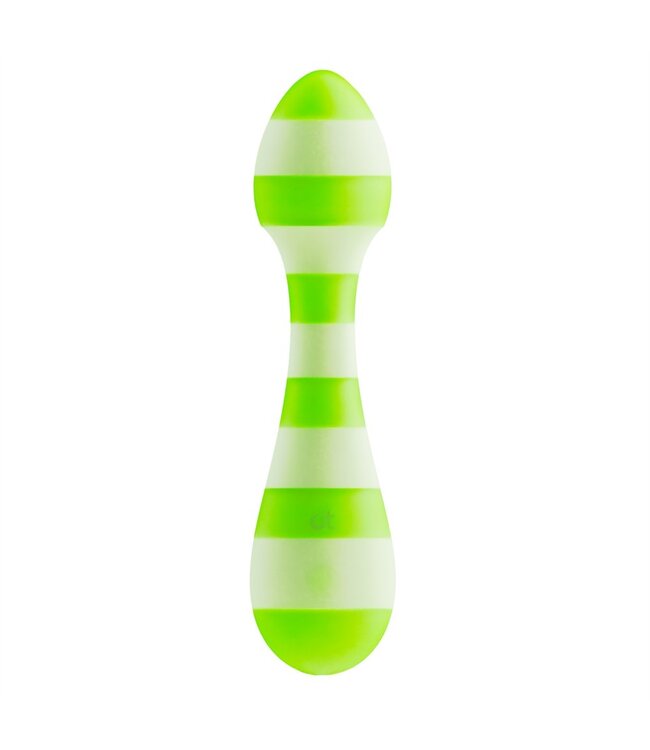 Dreamtoys GLITZ GREEN GIRL TRAVEL WAND MASSAGER