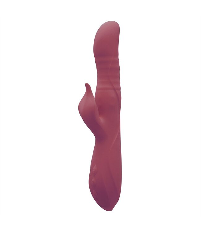 Dreamtoys PULZ MORGAN UP AND DOWN DUO VIBRATOR WITH ROTATING BEADS