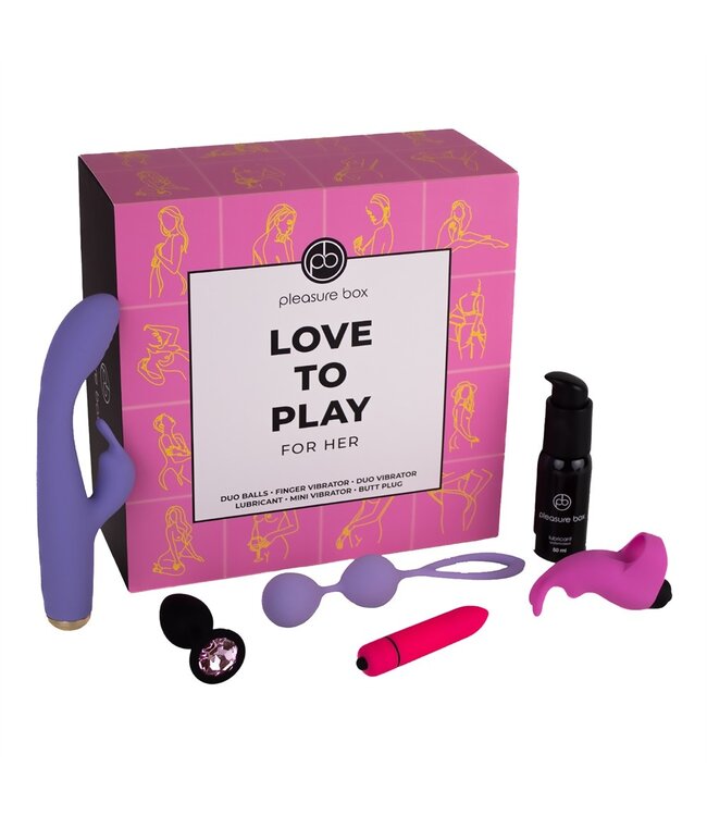 Dreamtoys PLEASURE BOX LOVE TO PLAY FOR HER