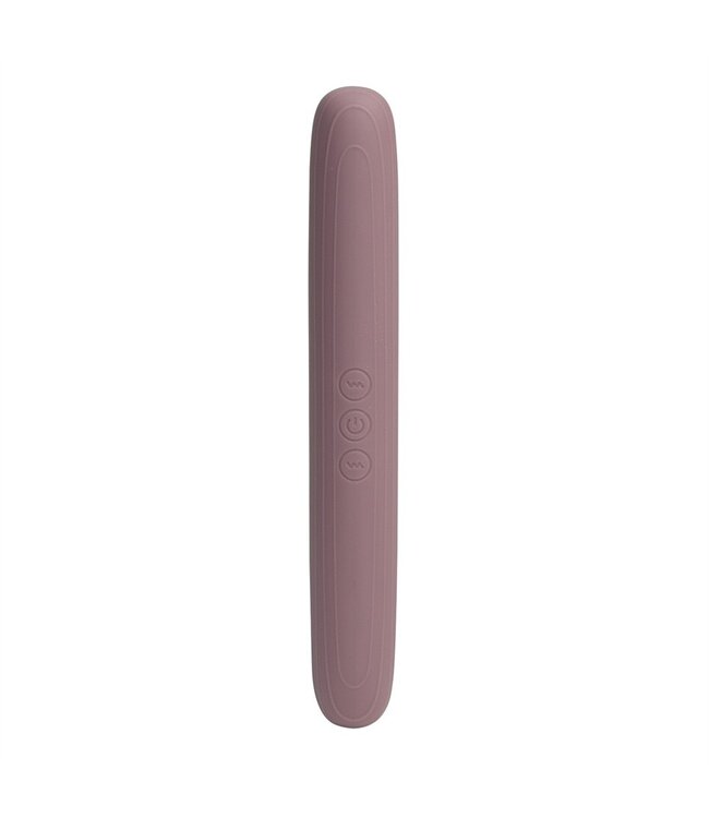 Dreamtoys NUDE AILEE DOUBLE VIBRATOR - TRAVELSIZE