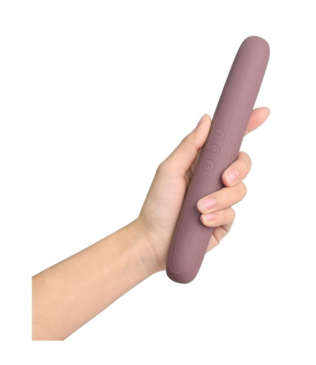 Dreamtoys NUDE AILEE DOUBLE VIBRATOR - TRAVELSIZE