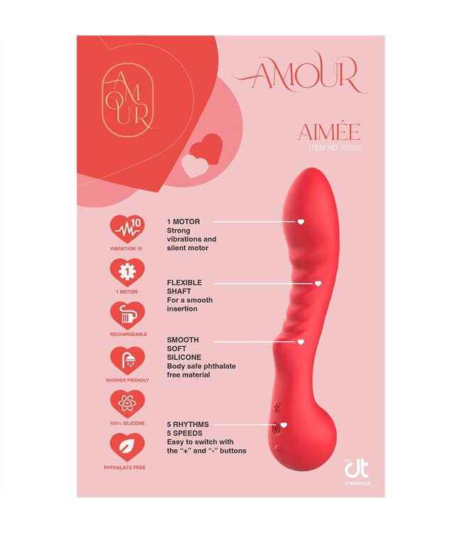Dreamtoys AMOUR FLEXIBLE G-SPOT VIBE AIMEE