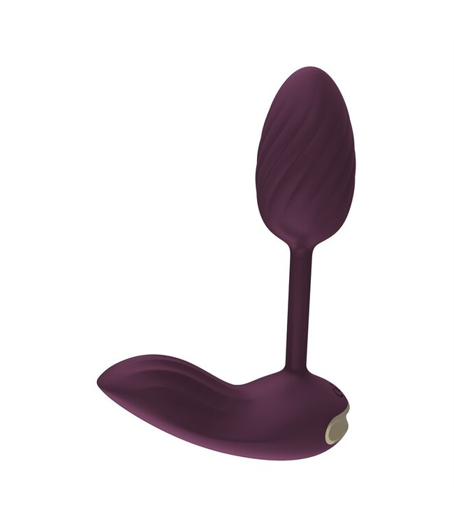 Dreamtoys ESSENTIALS FLEXIBLE WEARABLE VIBRATING EGG PURPLE