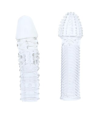 Dreamtoys MENZSTUFF PENIS EXTENDER PACK CLEAR