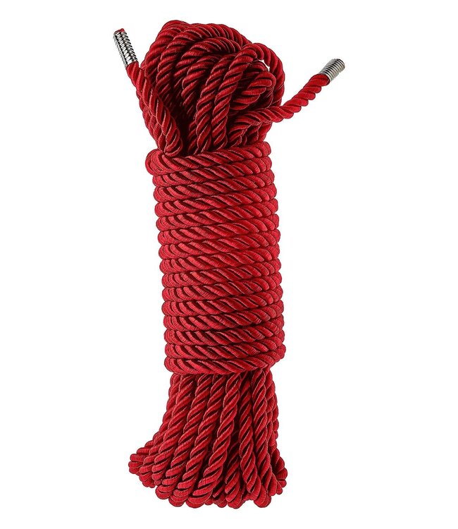 Dreamtoys BLAZE DELUXE BONDAGE ROPE 10M RED