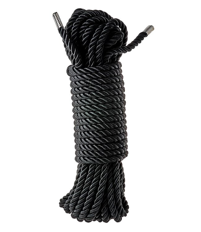 Dreamtoys BLAZE DELUXE BONDAGE ROPE 10M BLACK