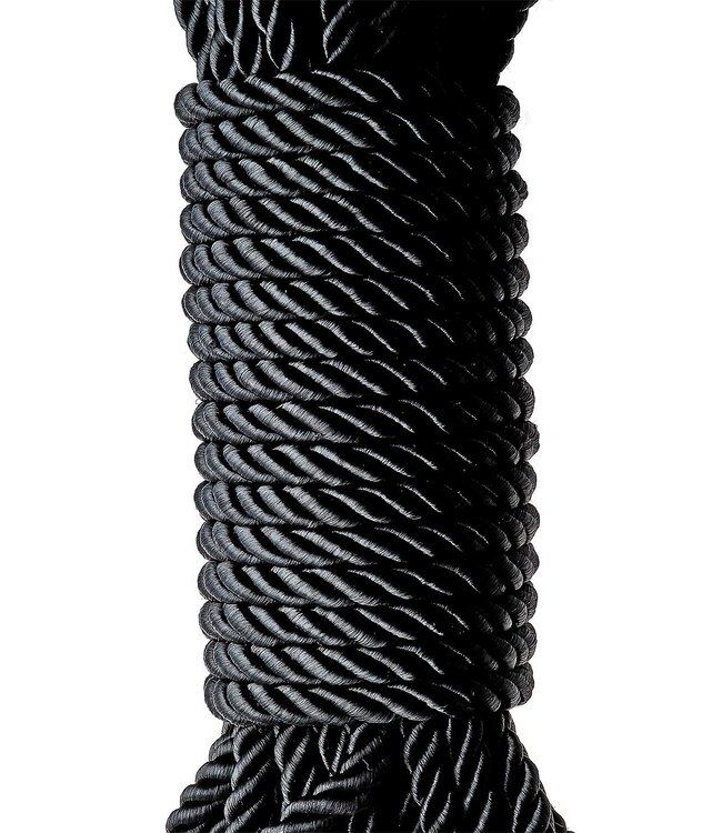 Dreamtoys BLAZE DELUXE BONDAGE ROPE 10M BLACK
