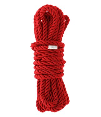 Dreamtoys BLAZE DELUXE BONDAGE ROPE 5M RED
