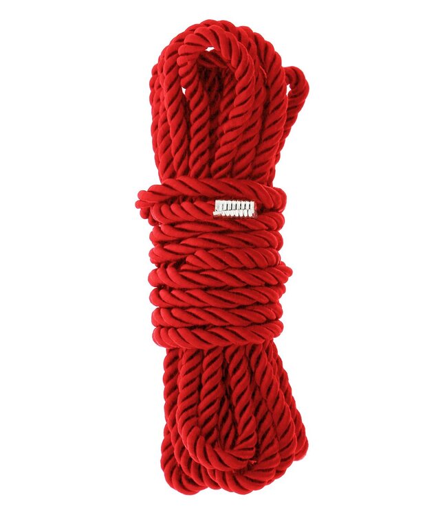 Dreamtoys BLAZE DELUXE BONDAGE ROPE 5M RED