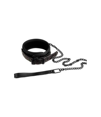 Dreamtoys BLAZE COLLAR AND LEASH PURPLE