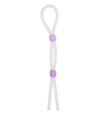 NMC SILICONE LASSO COCK RING DUAL BEADS