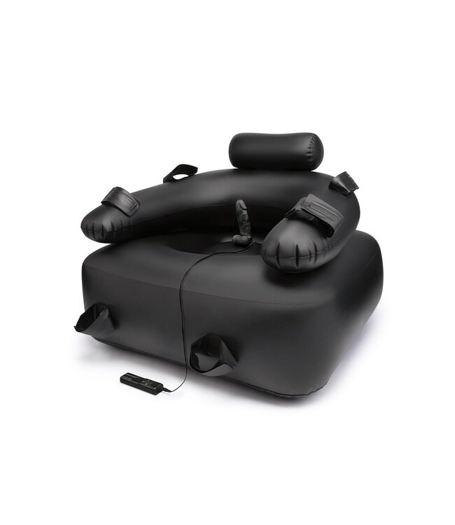 Whipsmart WHIPSMART INFLATABLE BONDAGE CHAIR WITH VIBRATING DILDO