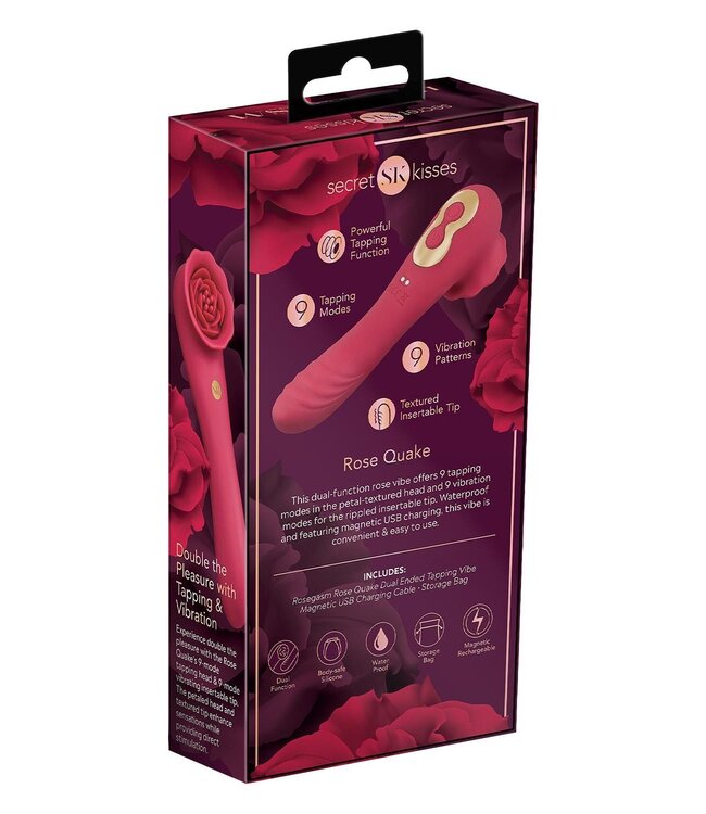 Secret Kisses SECRET KISSES ROSEGASM ROSE QUAKE VIBE