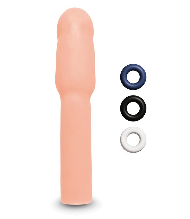 Size-Up SIZE UP 4 INCH EXTRA REALISTIC PENIS EXTENDER -FLESH