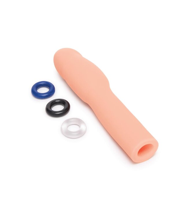 Size-Up SIZE UP 4 INCH EXTRA REALISTIC PENIS EXTENDER -FLESH