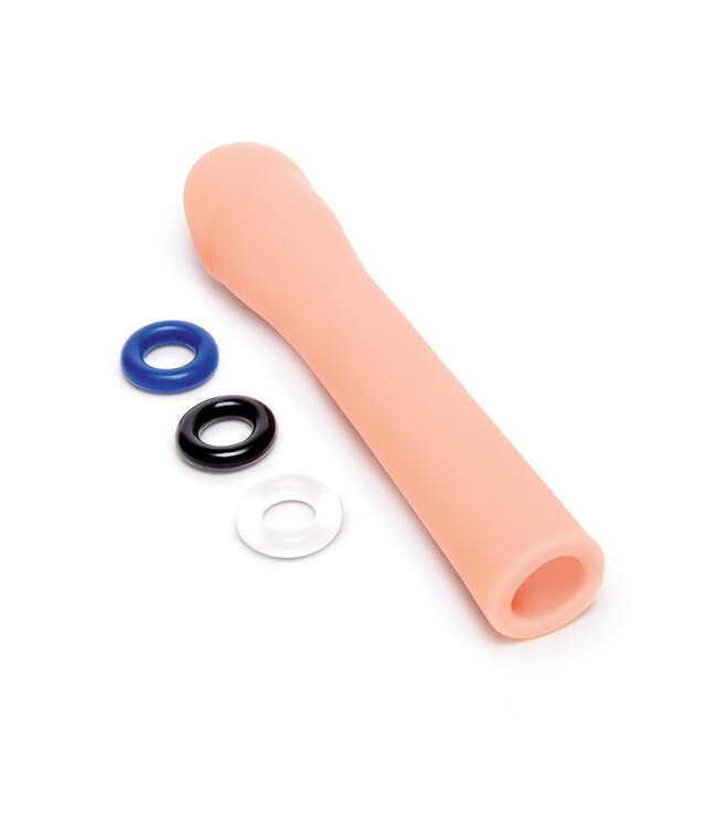 Size-Up SIZE UP 3 INCH EXTRA REALISTIC PENIS EXTENDER FLESH