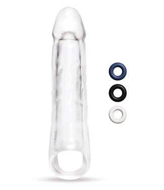 Size-Up SIZE UP CLEAR VIEW PENIS EXTENDER WITH BALL LOOP EXTRA GIRTHY