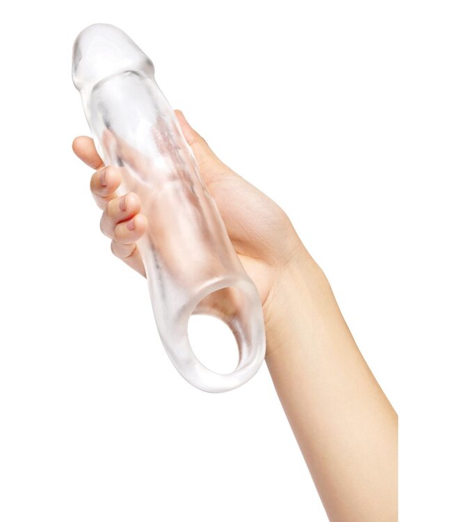 Size-Up SIZE UP CLEAR VIEW PENIS EXTENDER WITH BALL LOOP EXTRA GIRTHY