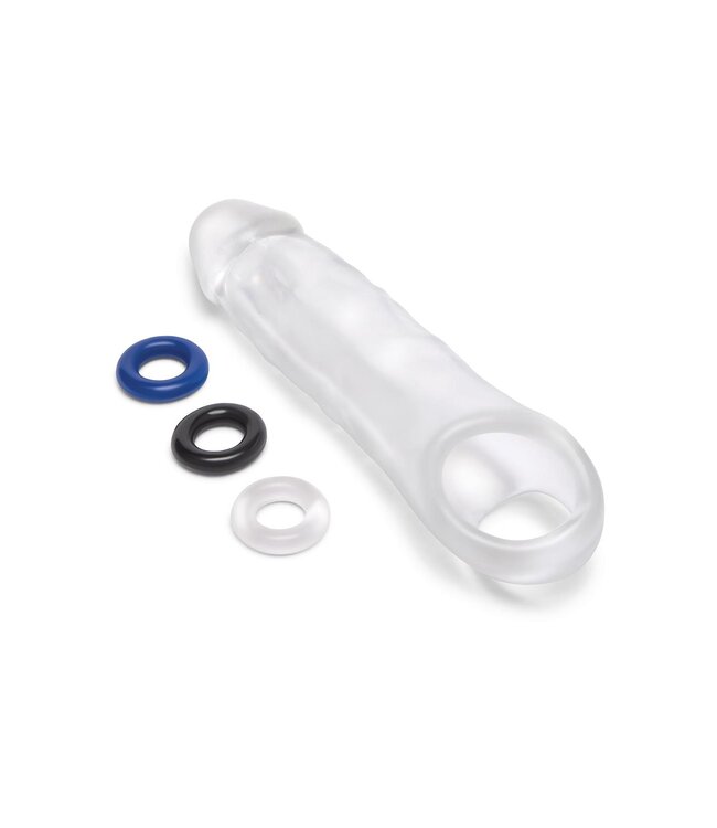 Size-Up SIZE UP CLEAR VIEW PENIS EXTENDER WITH BALL LOOP GIRTHY