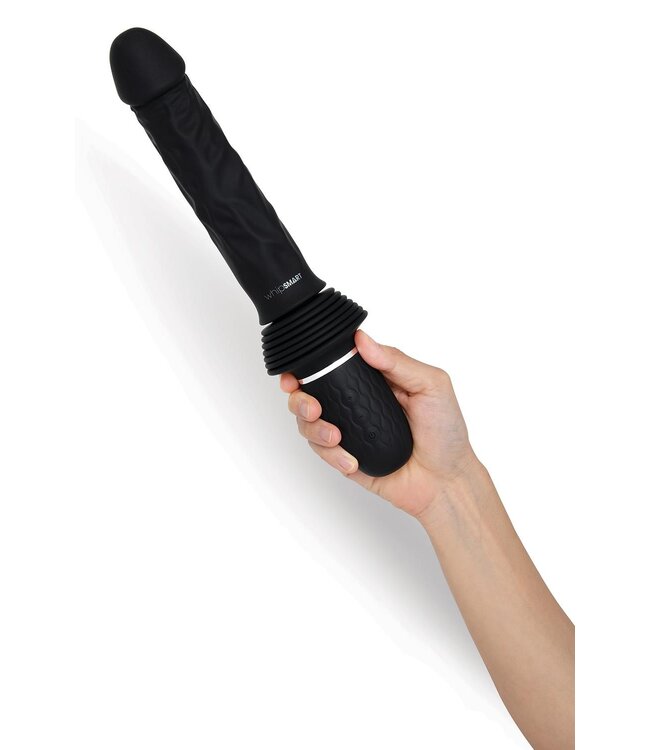Whipsmart WHIPSMART GIRTHY REALISTIC THRUSTING SEX MACHINE WITH HANDS FREE SUCTION MOUNT