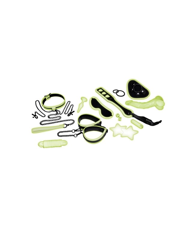 Whipsmart WHIPSMART 12 PCS GLOW IN THE DARK ALL-IN ONE BONDAGE SET
