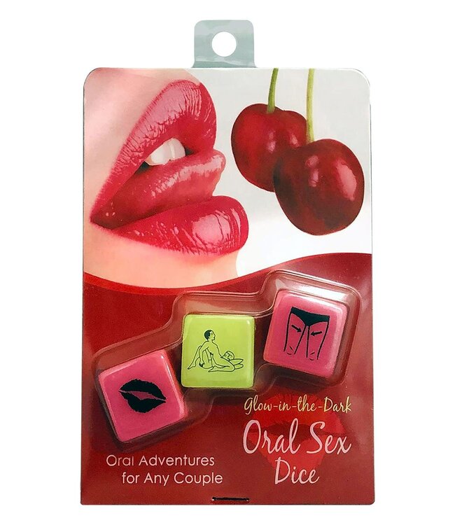 Kheper Games GLOW-IN-THE-DARK ORAL SEX DICE