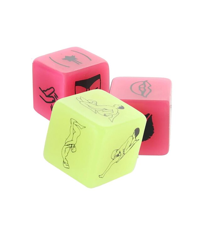 Kheper Games GLOW-IN-THE-DARK ORAL SEX DICE