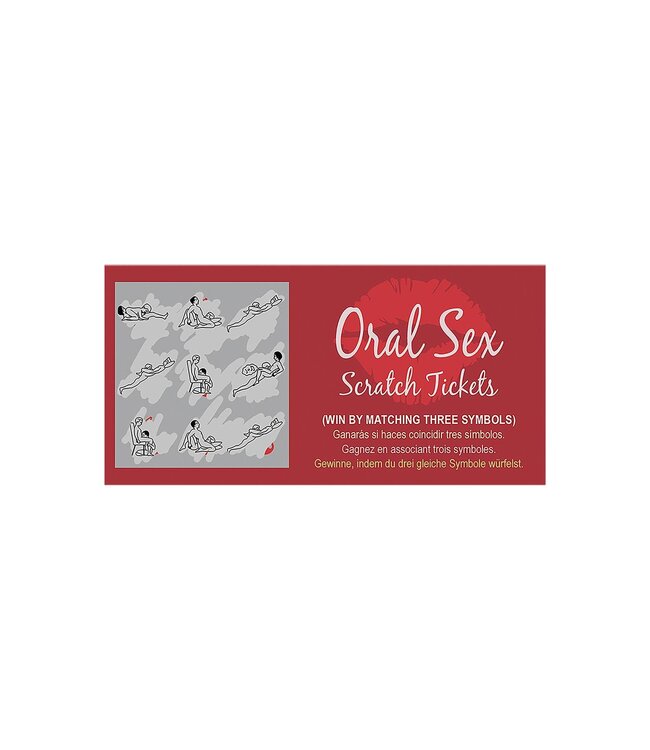 Kheper Games ORAL SEX SCRATCH TICKETS
