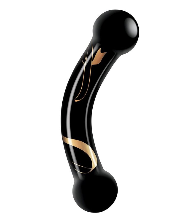 Secret Kisses SECRET KISSES 5.5 INCH HANDBLOWN DOUBLE ENDED DILDO