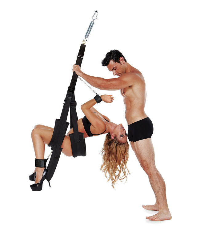 Whipsmart WHIPSMART BONDAGE PLEASURE SWING BLACK