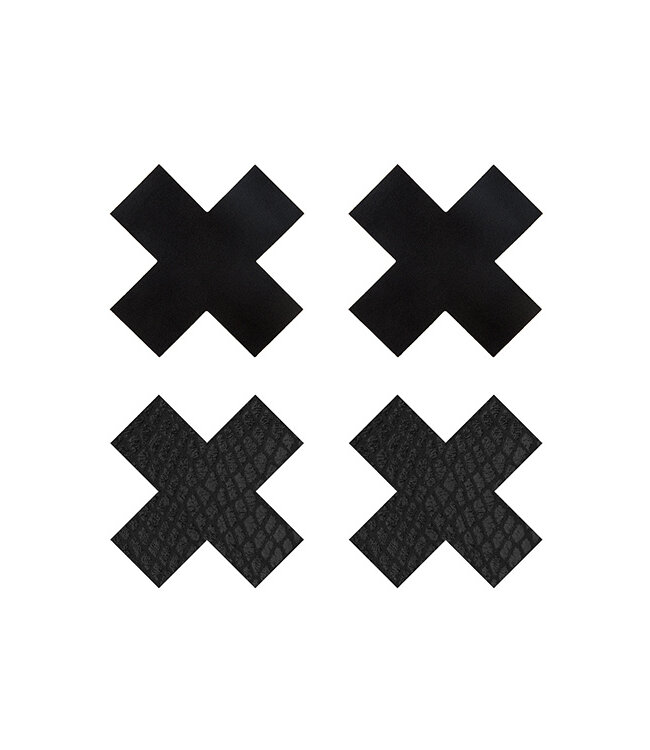 Peekaboo PEEKABOO PASTIES CLASSIC BLACK X