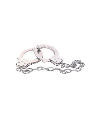 NMC CHROME HANDCUFFS METAL HANDCUFFS W. KEY